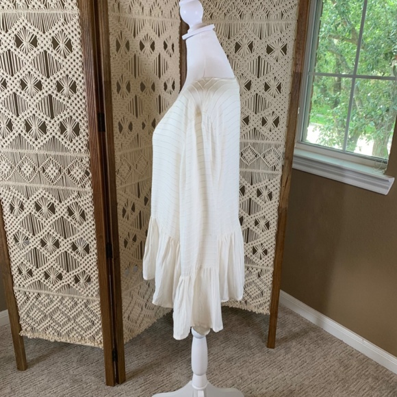 Anthropologie Lilya "Thea" Peplum Knit Long Sleeve top size large v-neck peplum - Picture 2 of 8